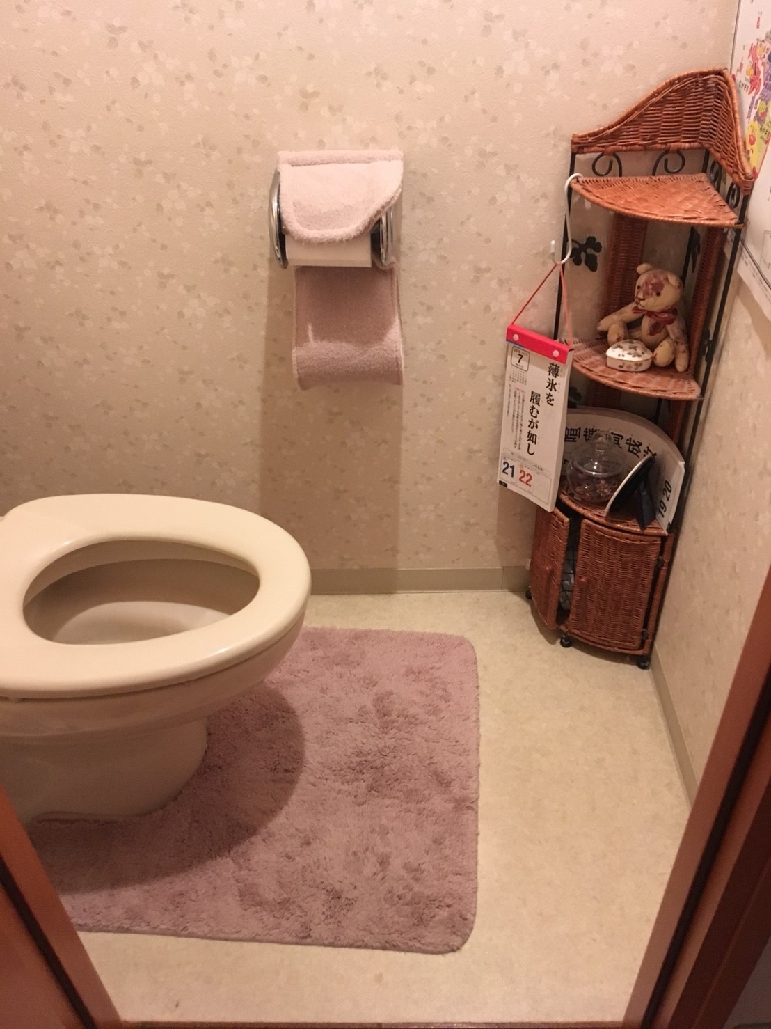 無垢の木の収納