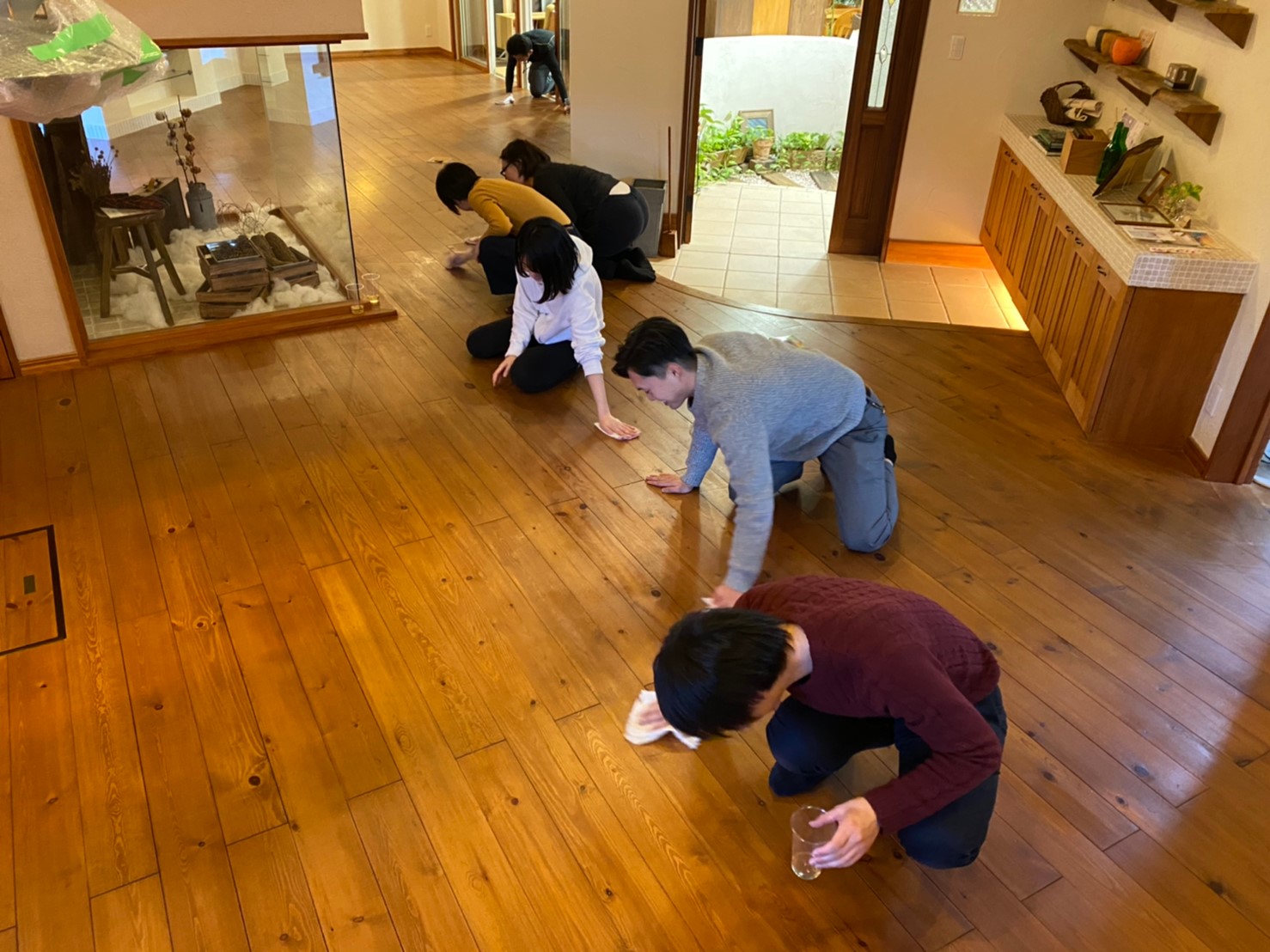 年末の大掃除＊仕事納め