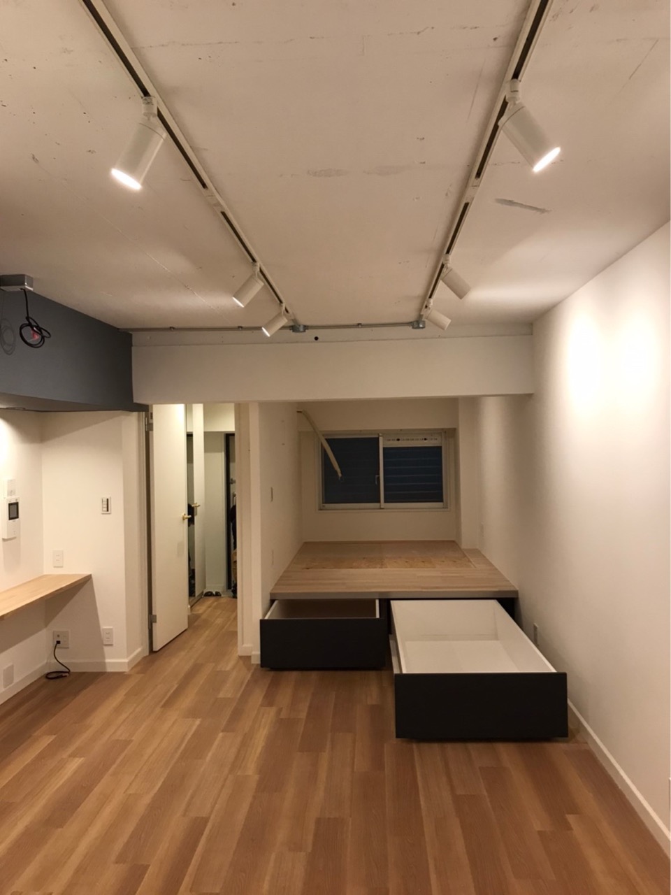 まもなく完成！　港区I邸（収納たっぷりの小上がり）