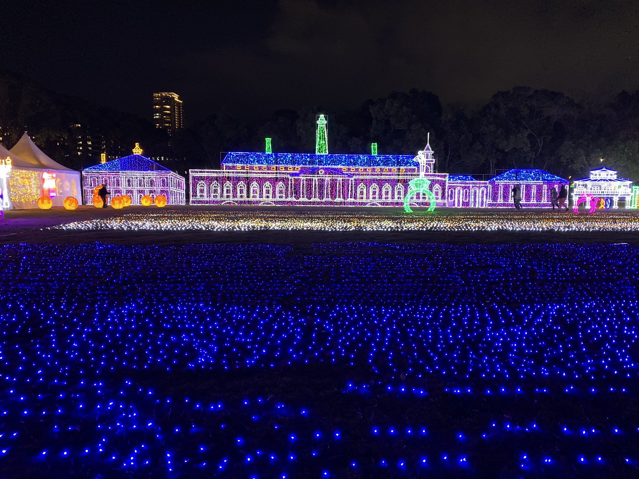 大阪城ライトアップ　イルミナージュ
