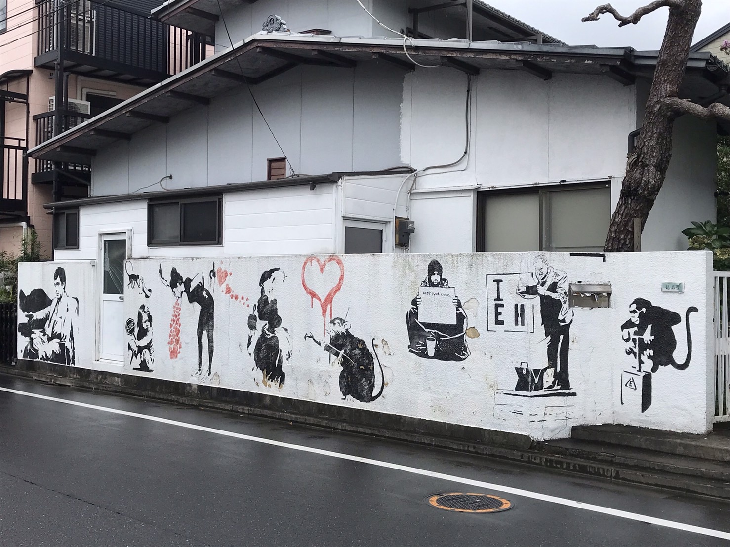 バンクシー現る⁈