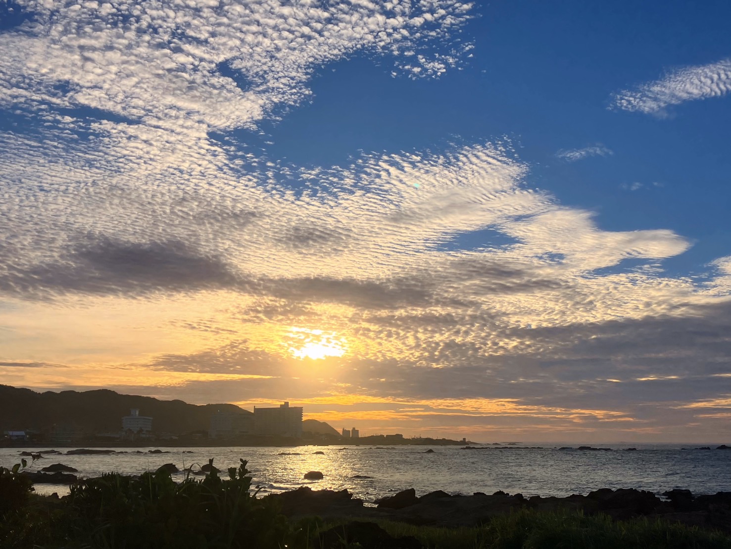 お気に入りの朝焼け