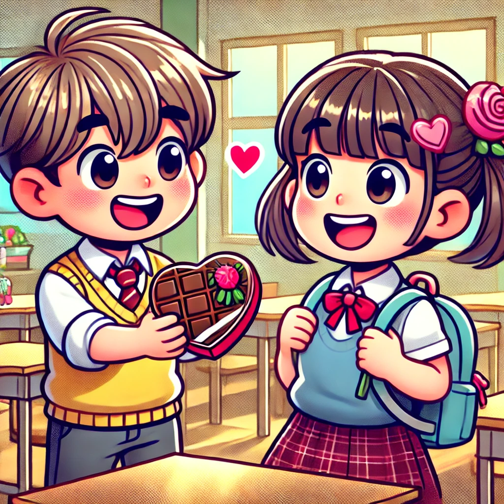 バレンタインのチョコ