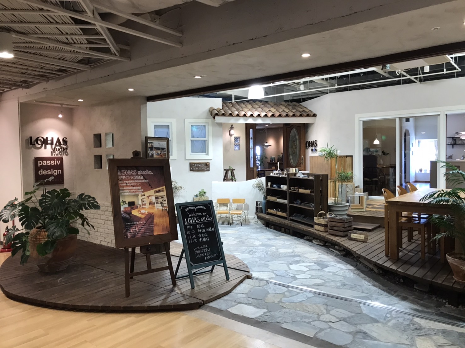 違う店舗で打合せ