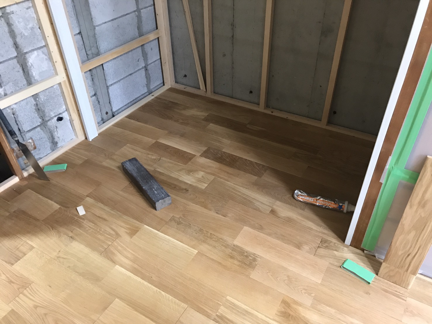 築45年　マンションリフォーム　フローリング