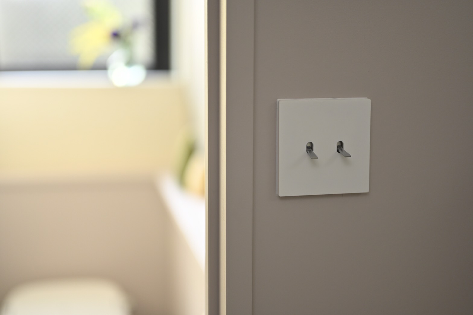 シンプルでかわいい　スイッチプレート