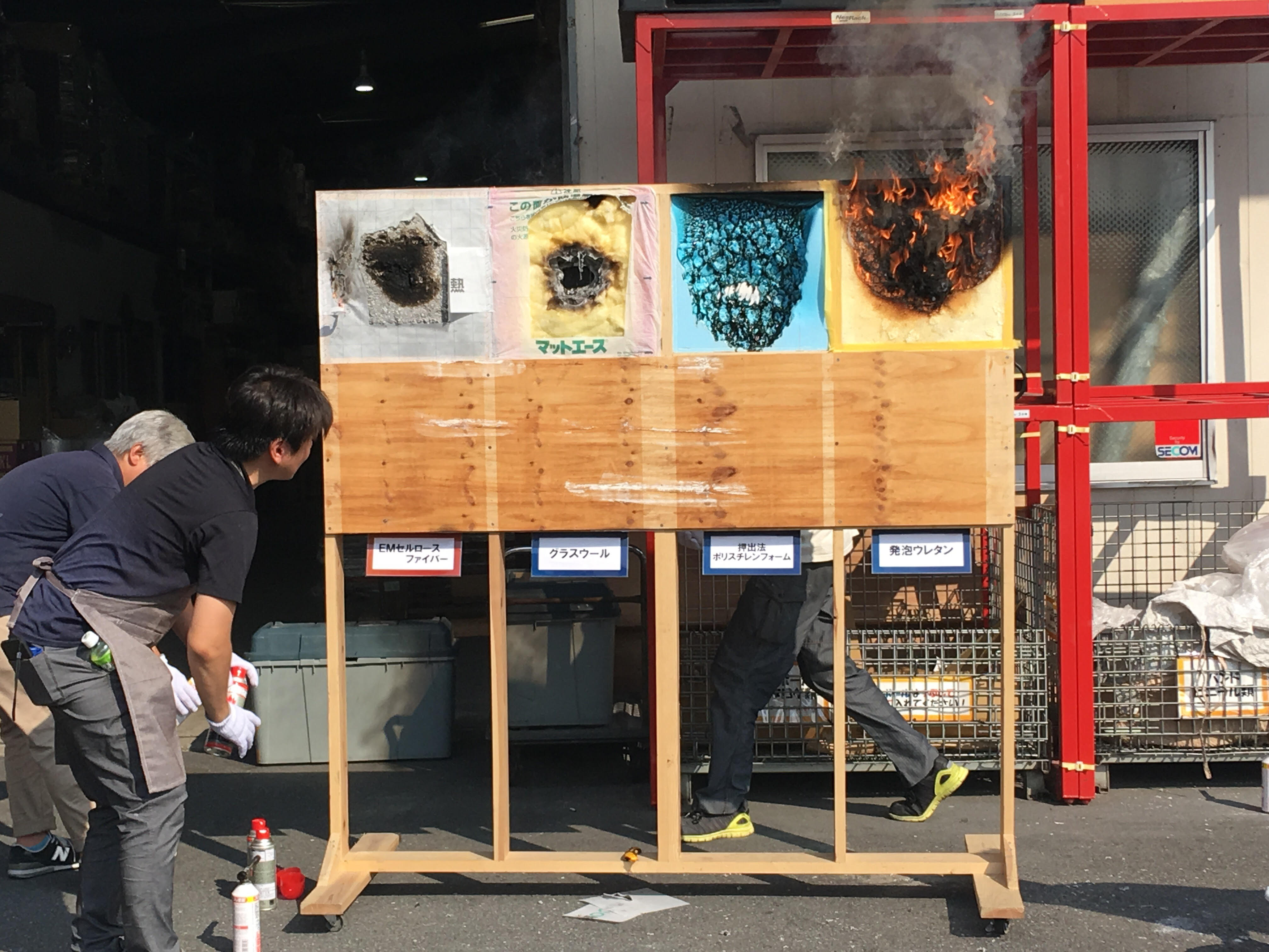 物流センターにて研修