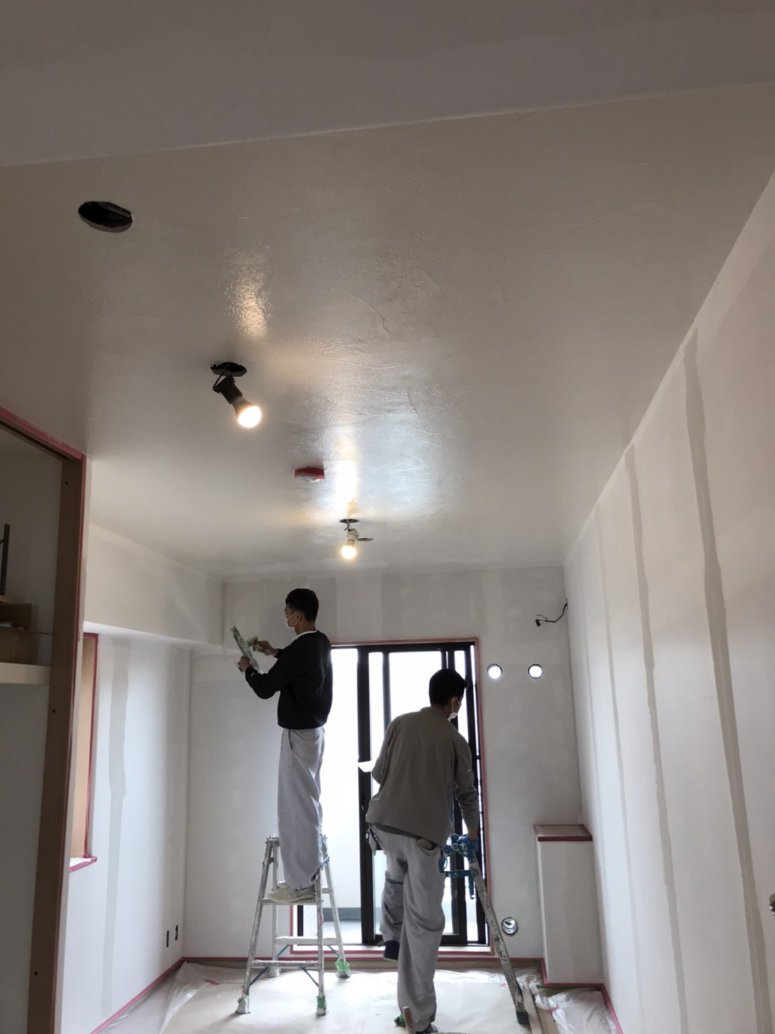 漆喰パターン確認