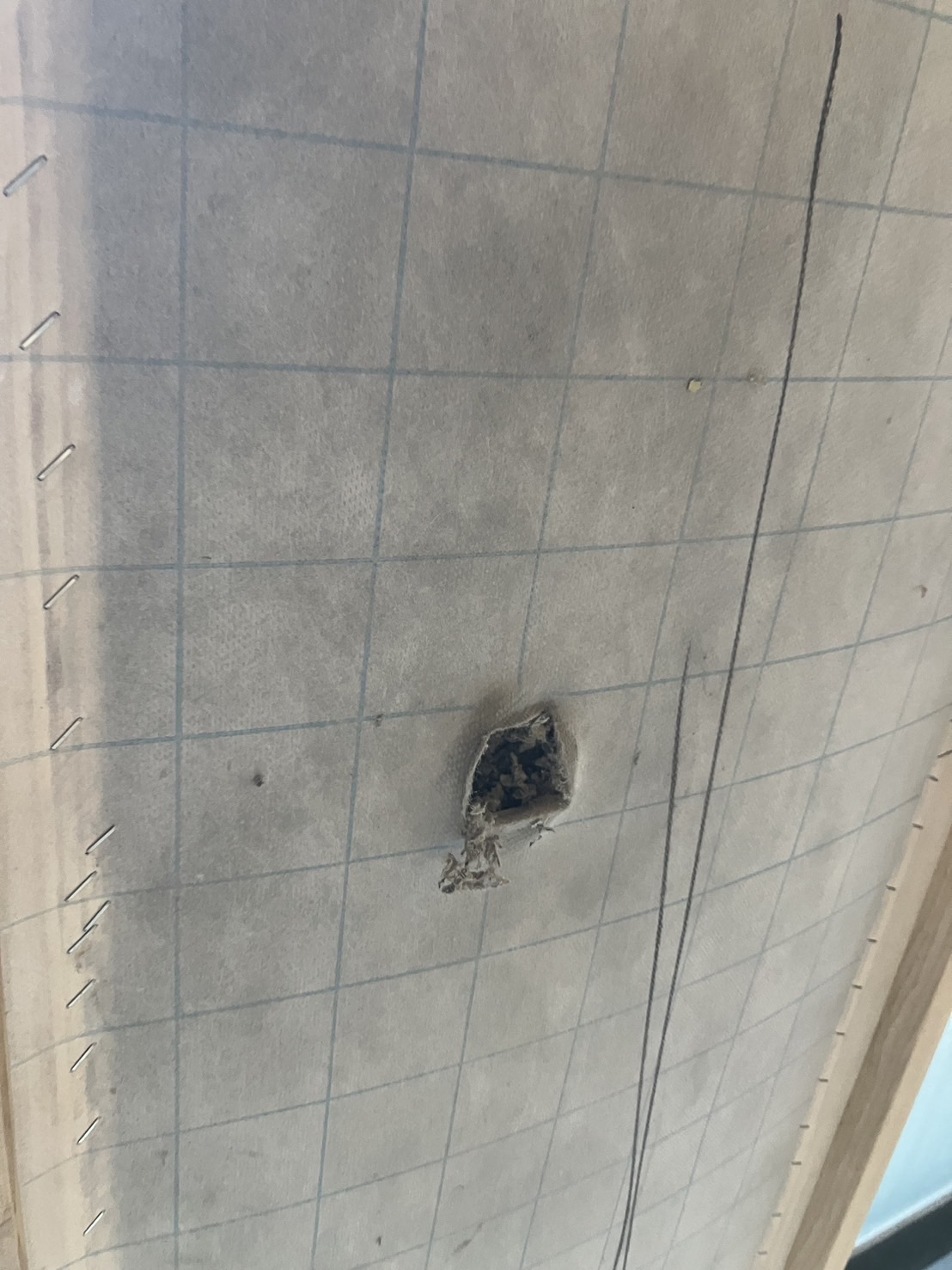 セルロース施工の様子