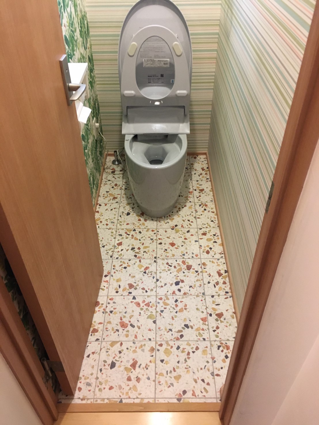 施工実例 トイレ内装