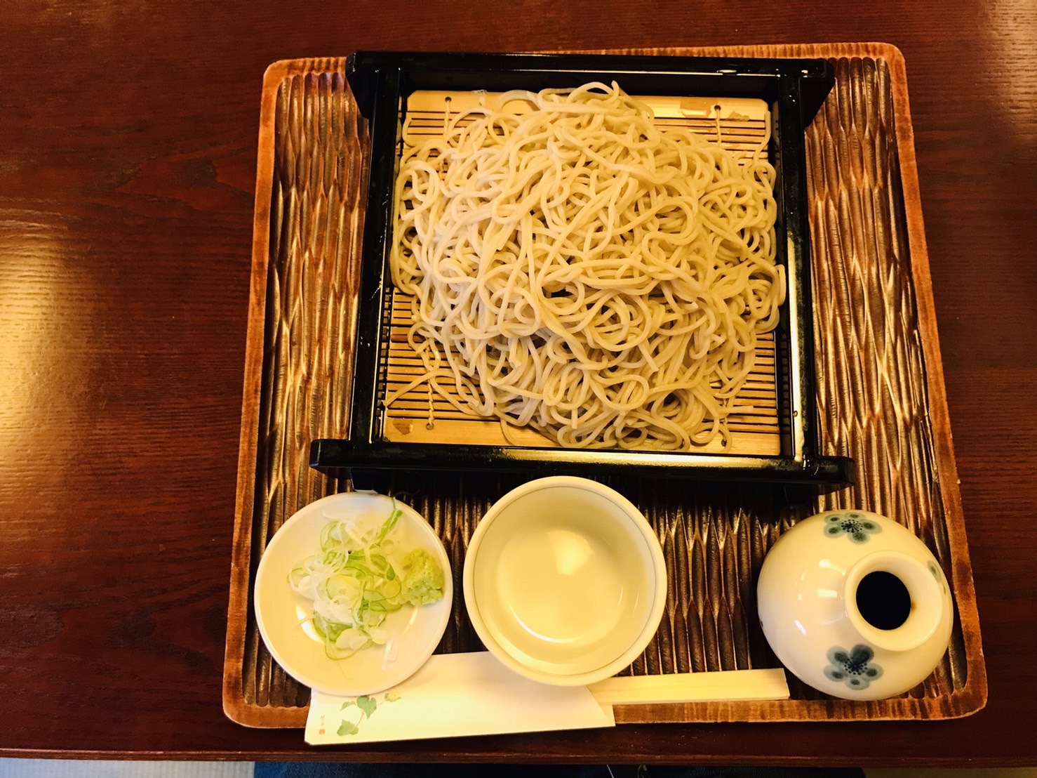 蕎麦（久しぶりに）