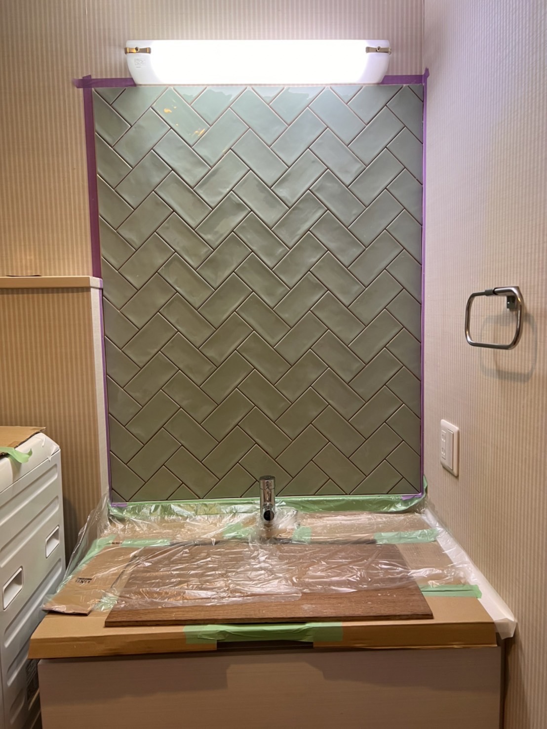 タイル目地入れ