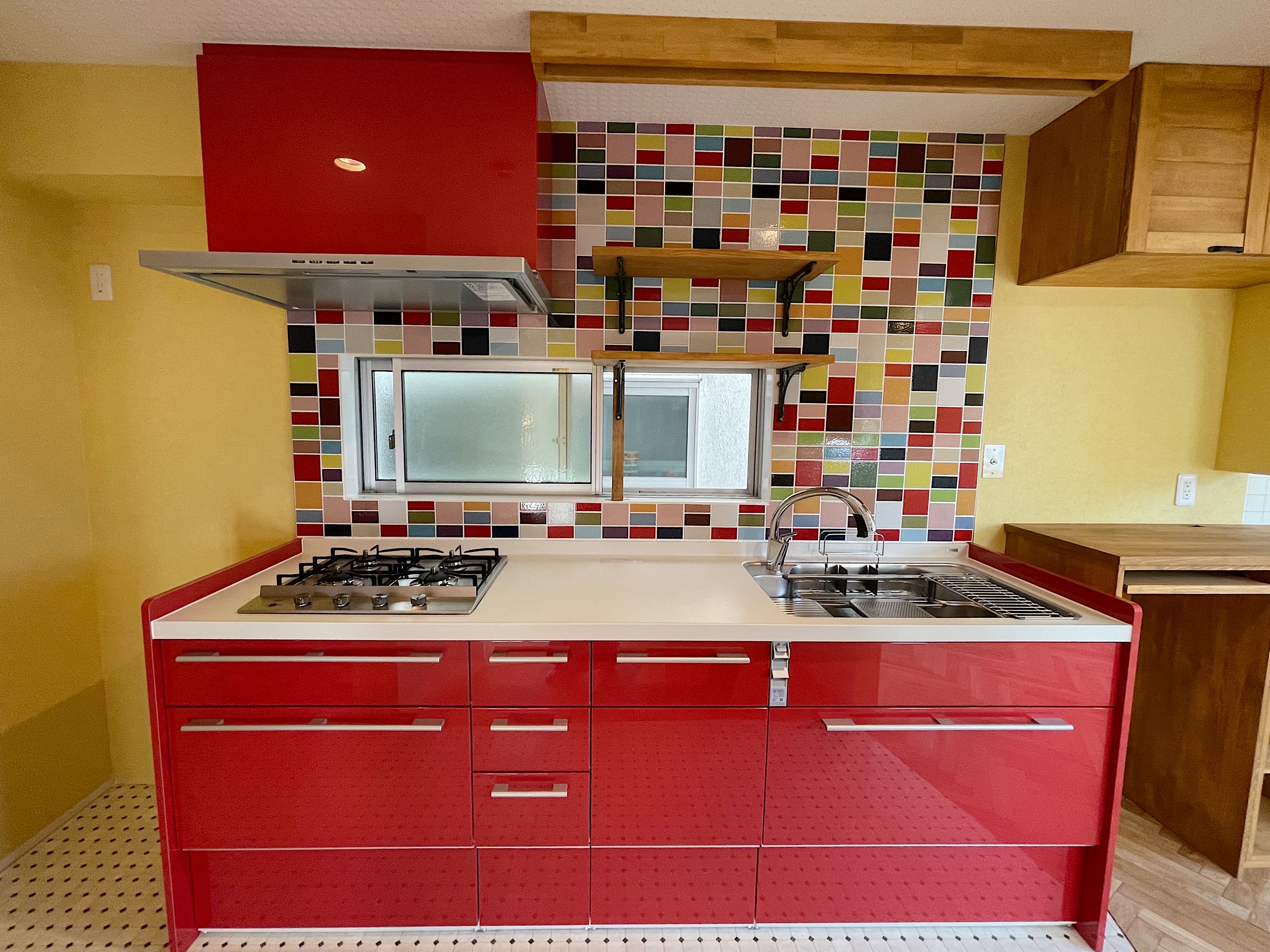 【施工紹介】タイルが主役✨