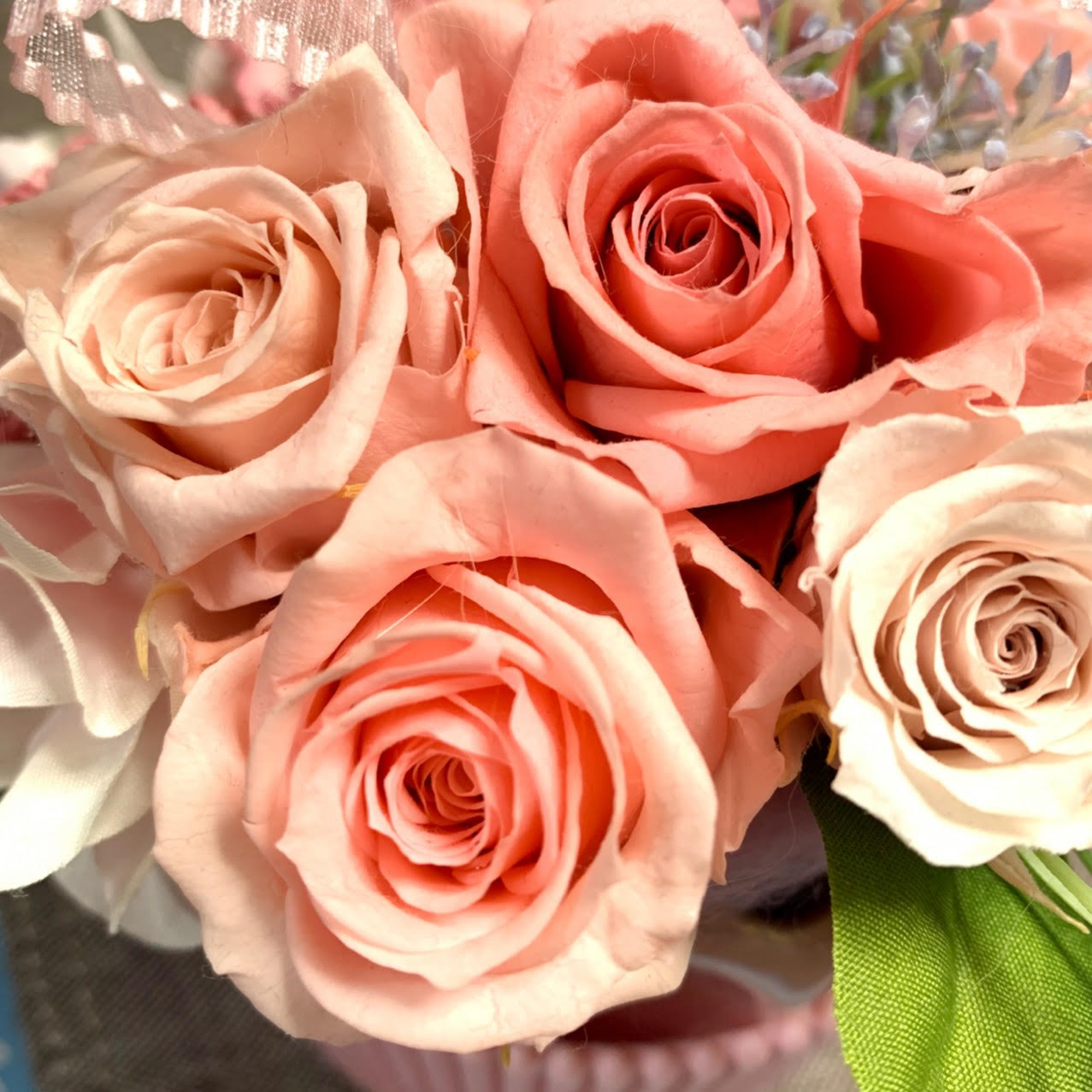 プリザーブドフラワー作りその後