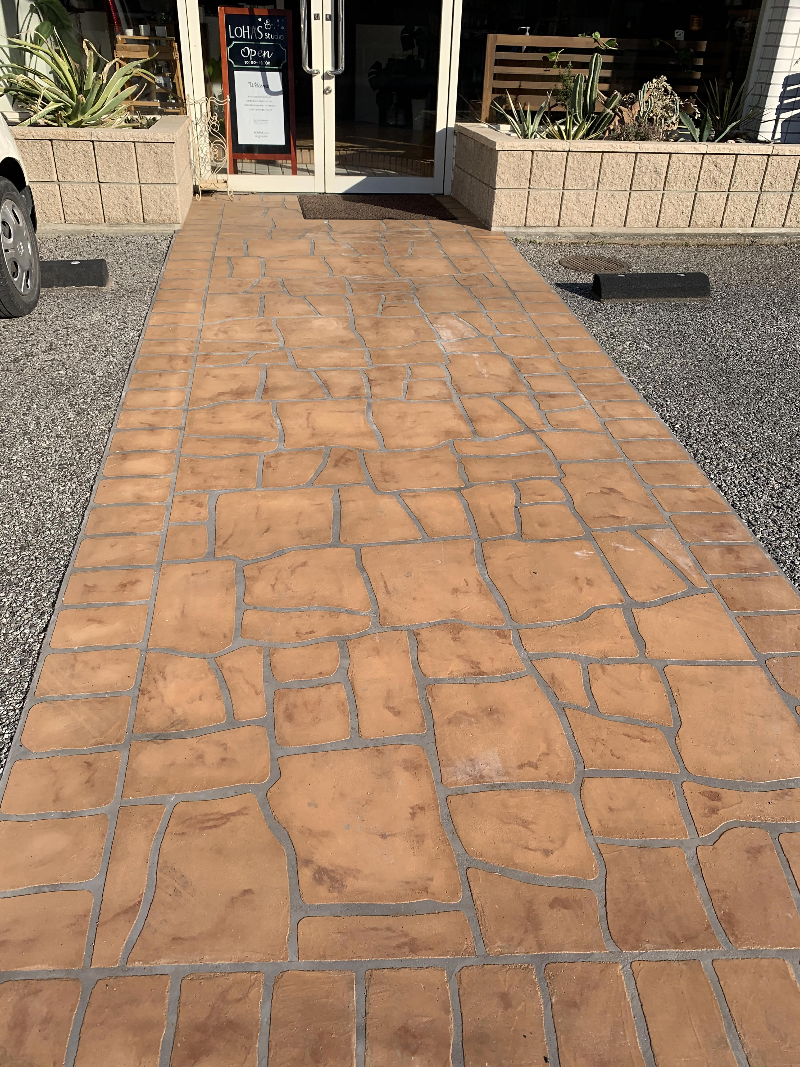 新しいエントランス