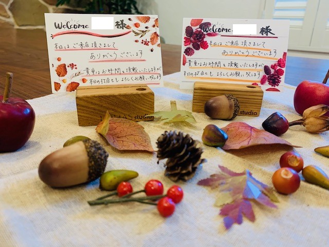 *＊welcomeカード～後半ver.～＊*