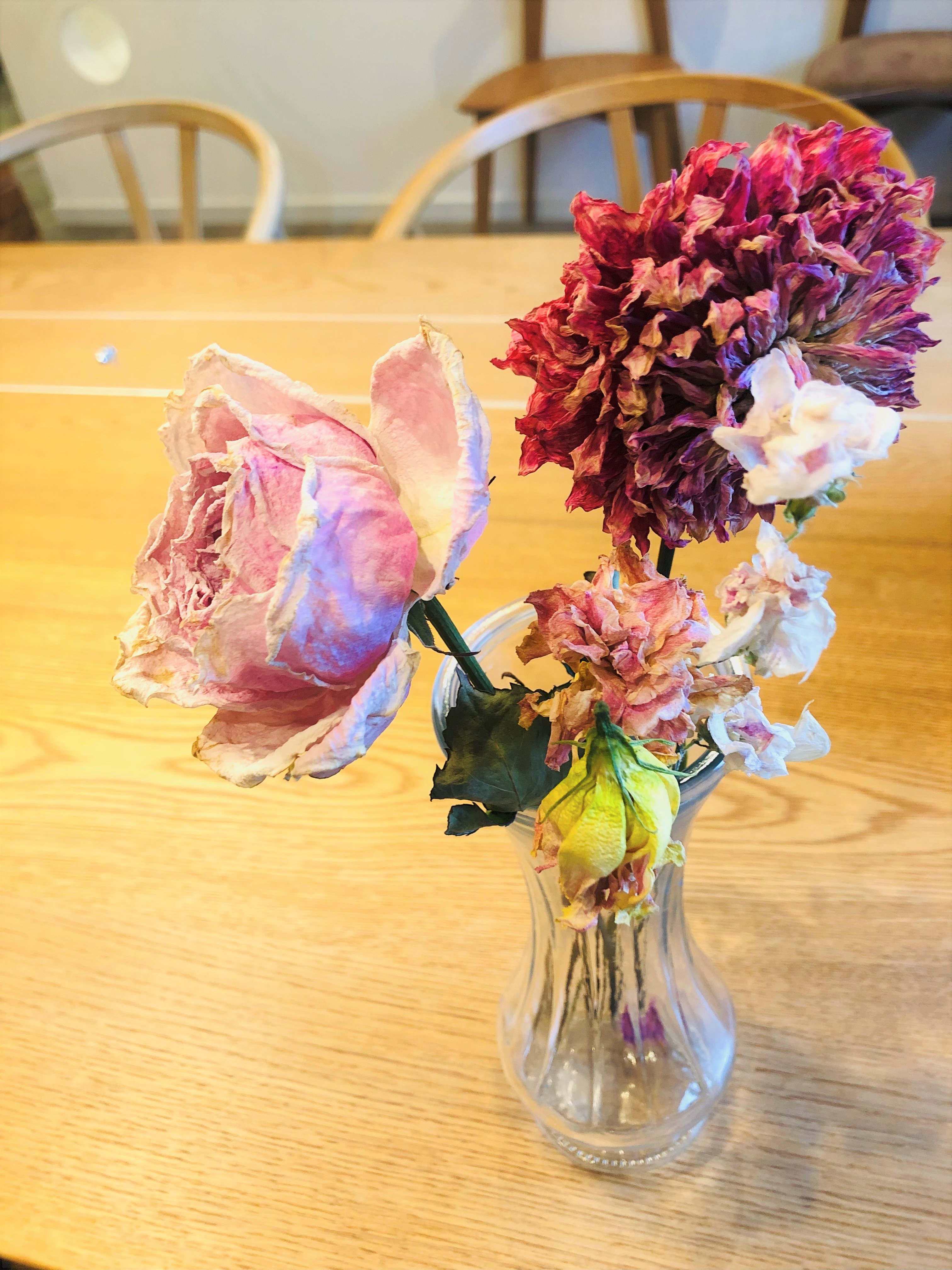 【抗酸化】ドライフラワー作り