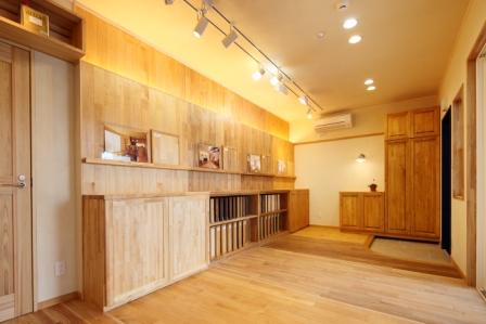 建材展示ブース