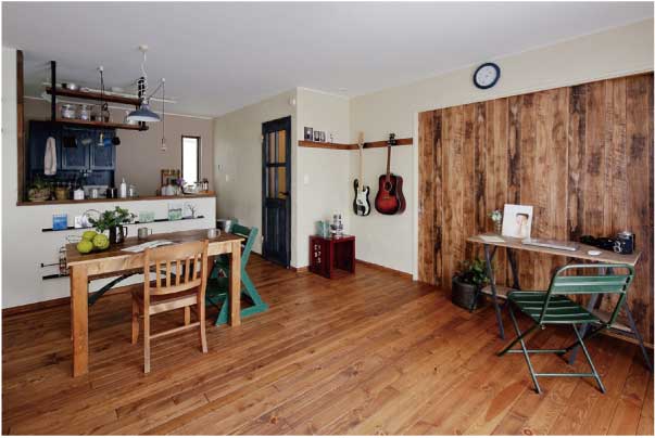 DIY活用で180万円 マンションリノベーション事例 画像