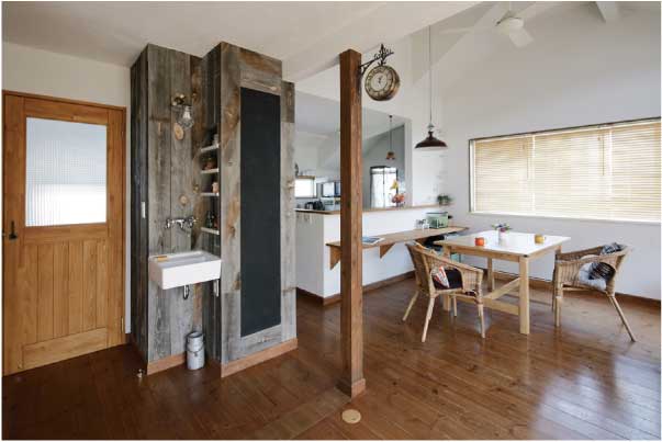 DIY活用で358万円 一戸建てリノベーション事例 画像