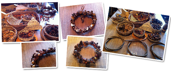 クリスマスリース　サンプル画像