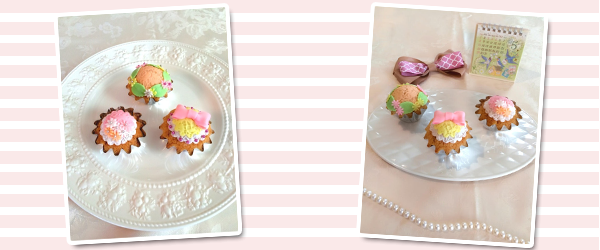 マシュマロフォンダント　サンプル例