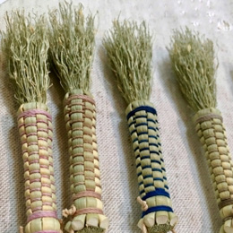 自分だけの豆箒を作ろう!