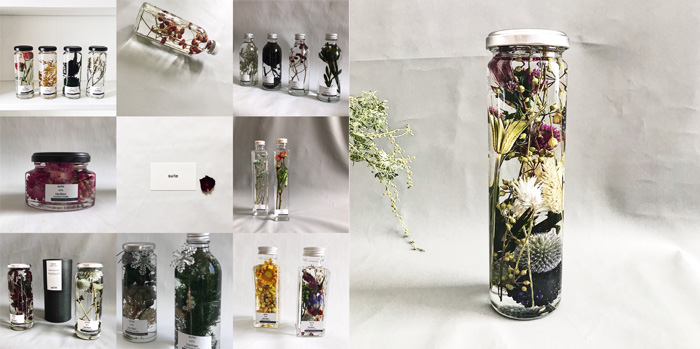 【世田谷】ブーケのようなハーバリウムをハンドメイド(ワークショップ)