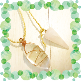 おお麻パワーストーンネックレスを作ろう！