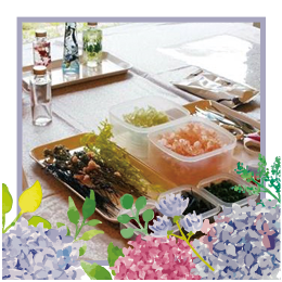 ハーバリウム作り