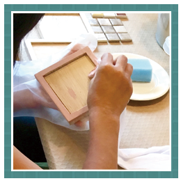 コースターの作り方：その1