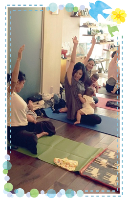 ベビーヨガをするとどんないいことがあるの？ width=