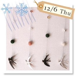 ツバメの北欧オーナメント