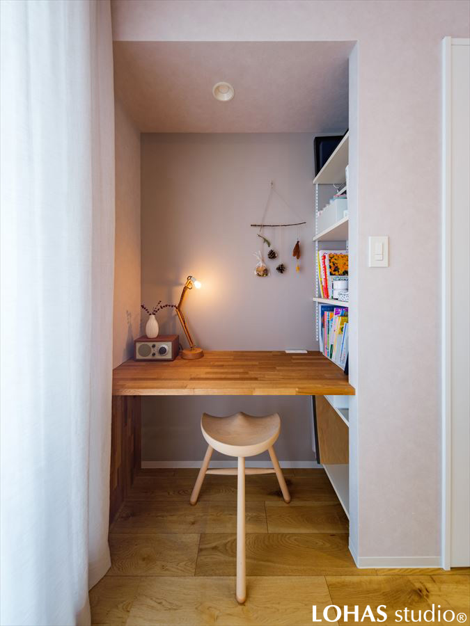 おこもり感のあるワークスペースをお作りした