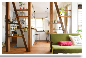 No.0373 陽のあたるコンパクトリビング(一戸建て)