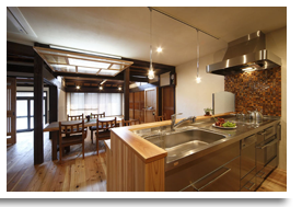 No.0071 古民家の魅力を引き出すオール電化リフォーム 画像