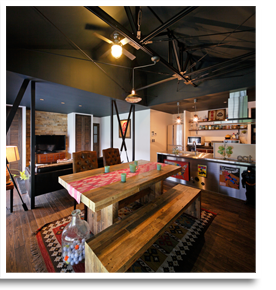 No.0410 COOLな米国ヴィンテージ スケルトンで極めた中古リノベーション 画像