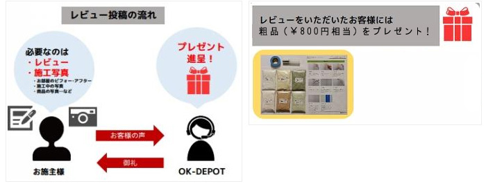 EM珪藻土・EM漆喰レビュー投稿キャンペーンの詳細