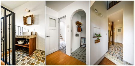 「光ソソグ風アガルエントランス